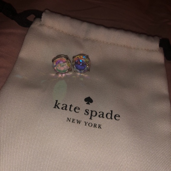 Kate Spade Large Round Diamond Earrings - Picture 3 of 4